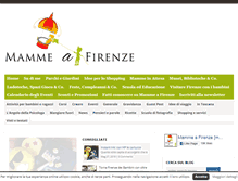Tablet Screenshot of mammeafirenze.it